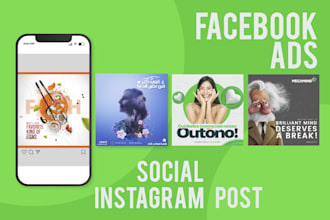 design premium instagram templates facebook ads design feed