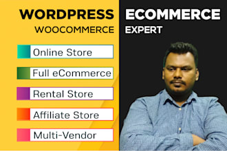 design and develop ecommerce online store website