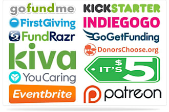 promote gofundme or any crowdfunding campaign infront of 55000 donners