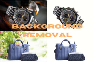 remove the product image background and make it white or transparent