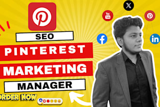 be your SEO expert pinterest marketing manager