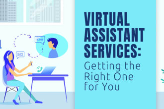 virtual assistant for your website design, development and maintenance