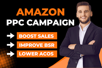 setup and manage amazon ads fba ppc campaign