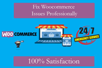 fix woocommerce errors, woocommerce issues, wordpress errors and bugs