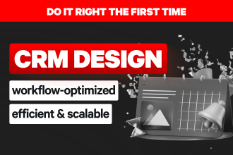 craft a CRM design for intelligent data management