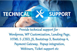 provide technical support for your business