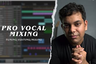 tune, edit and mix your vocals professionally