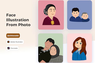 make your face from photo into cute avatar