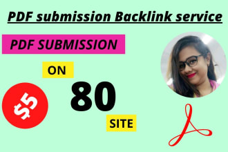 manually submit your article or pdf to top 80 document submission sites