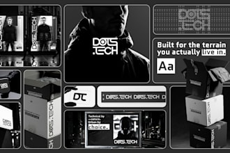 design a complete brand identity kit