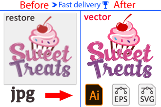 convert logo to eps svg vectorize png to vector  illustration