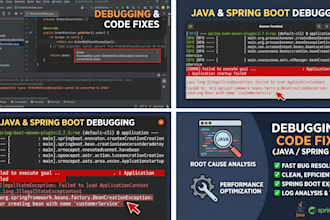 debug and fix your java spring boot backend issues