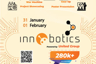 create poster for any event or company in your budget