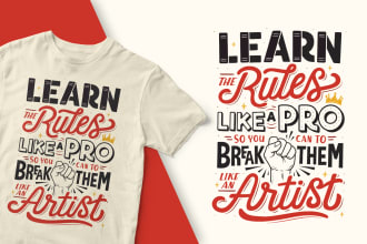 make typography quotes design for t shirt and other merchandise