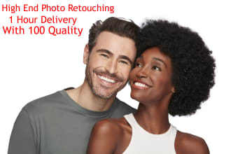 do high end photo retouching