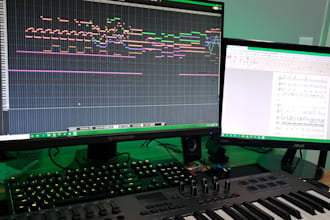 create an orchestral arrangement of your original composition