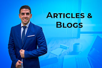 write an article and or blog post in any subject