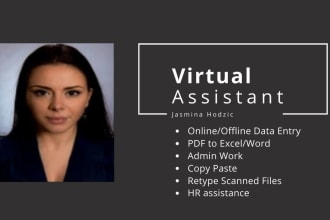 be your virtual assistant in dutch, german or english