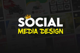 design creative social media posts designs