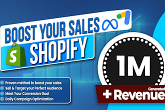 boost your shopify sales with meta ads and google ads, shopify marketing