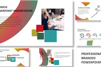 design professional branded powerpoint presentation