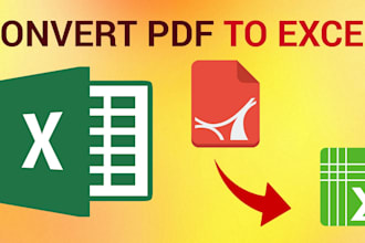 convert PDF to excel spreadsheet