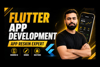 flutter mobile app development and expertly reskin your app