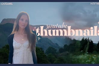 make aesthetic youtube thumbnails