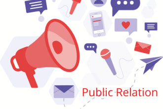provide public relations services, digital marketing