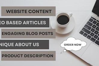 do website content, website copy, blog post and copywriting