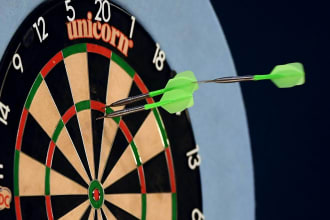 write a pdc darts article or script