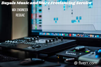 be your mix engineer on your reggae song