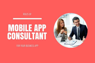 consult with you about your android, IOS, web app demand