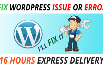 be your solutions expert to fix all wordpress problems