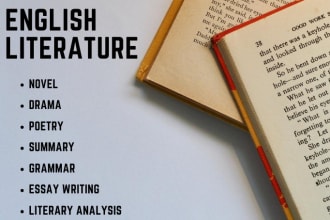 assist you in english literature and linguistics