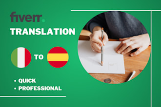 translate any text from italian to spanish