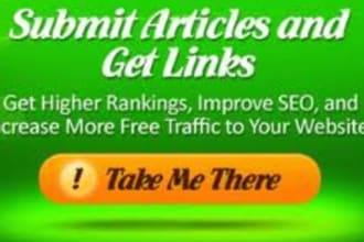 rewrite your article and submit it to Seo Linkvine and My Article Network