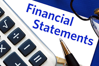 prepare and analyse your financial statements