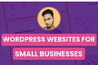 build a wordpress website for local business