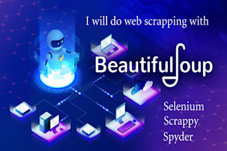 create a python scraper for any website web crawler
