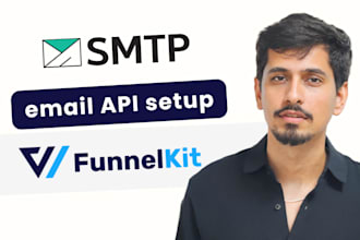 setup email api smtp with funnelkit pluign on wordpress