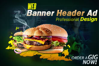 design web banners and google ads slides for your company