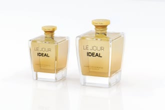 design your 3d perfume bottle for mold fabrication