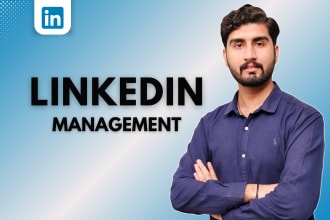 be your linkedin manager and content creator
