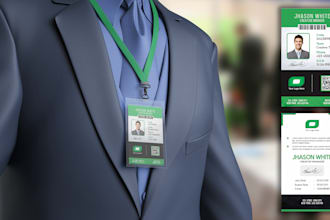 design your id and business card with an attractive look