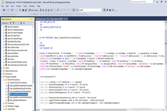 create, modify your database design in sql, postgresql, mongodb, sqlite, mysql