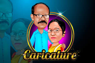 do creative caricature, mascot, cartoon, gaming logo for you