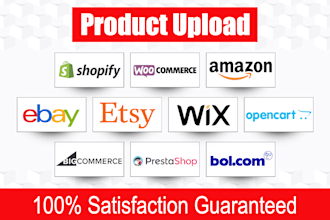 do shopify product upload, woocommerce product listing and import products