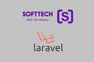 develop customize websites in php framework laravel