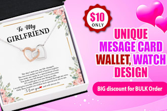 do amazing message cards, watches, necklaces for shineon